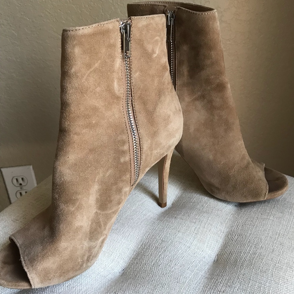 Steve Madden Suede Open Toe Bootie - image 2